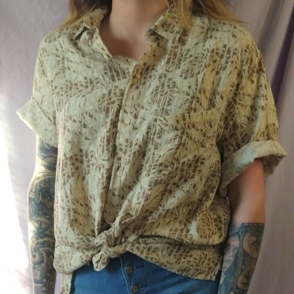 TASSO ELBA ISLAND UNISEX'S HAWAIN SHIRT - Picture 1 of 9